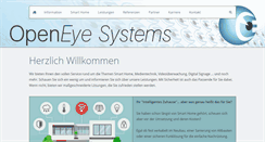 Desktop Screenshot of openeyesystems.de